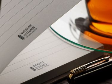 Logotrade promotional item picture of: Recycled Tea Notebook 209734000
