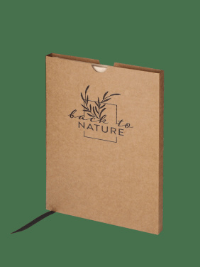 Logotrade promotional giveaway picture of: Recycled Tea Notebook 209734000