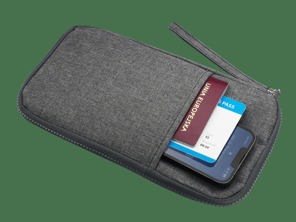 Logo trade corporate gift photo of: Travel wallet 94608700