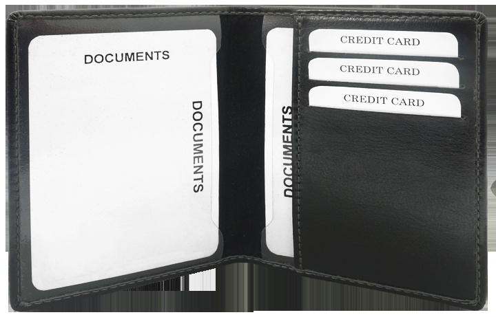 Logo trade business gifts image of: Document wallet 889019