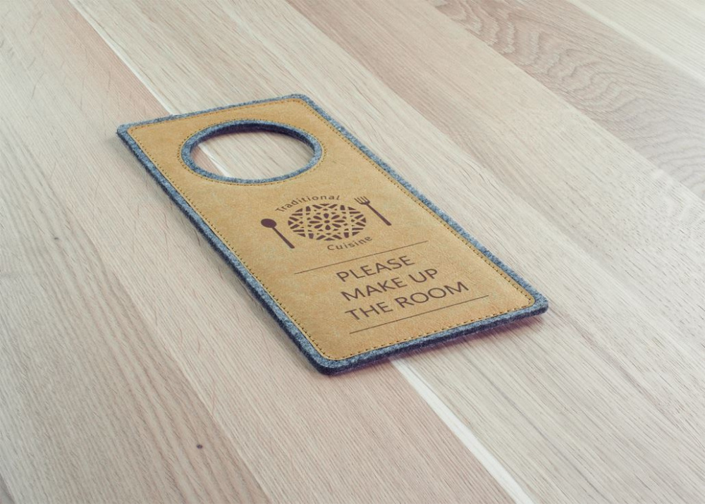 Logo trade promotional merchandise photo of: DND door sign 1183140