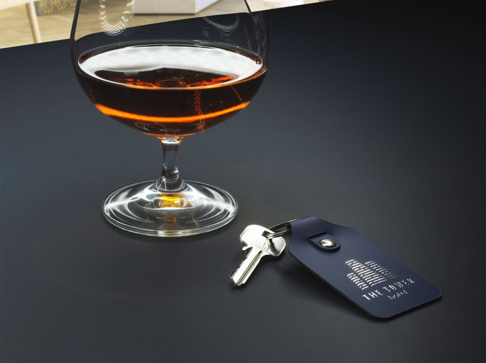 Logo trade promotional items image of: Keyring 1200094