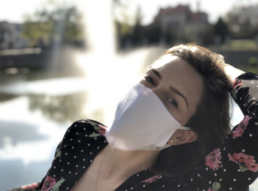 Logo trade business gift photo of: VENUS cotton face mask 1377165