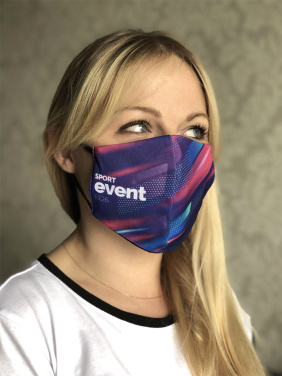 Logo trade promotional gifts image of: VENUS cotton face mask 1377165