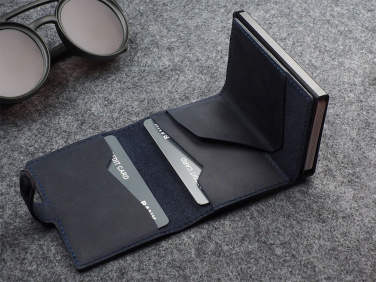Logo trade advertising products picture of: RFID wallet - Hunter Leather 2109284
