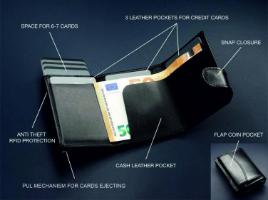 Logo trade promotional product photo of: RFID wallet 1226131