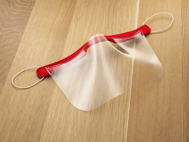 Logo trade corporate gifts image of: KALIPSO clear face shield-mask for mouth and nose 1447162