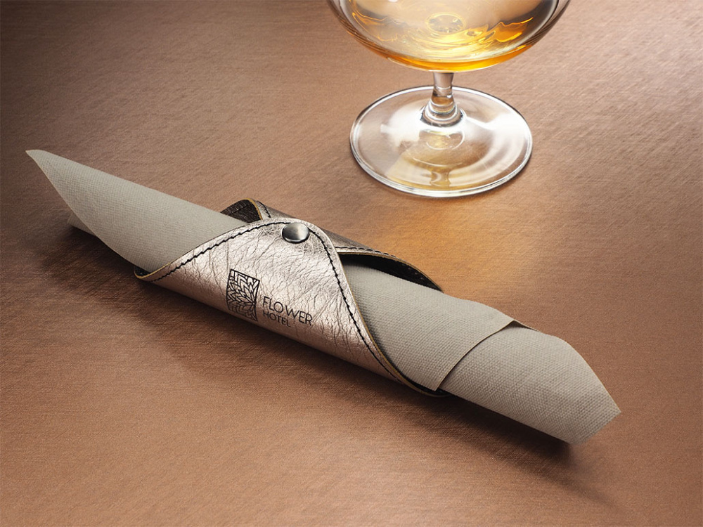 Logo trade corporate gift photo of: Napkin ring 1032265