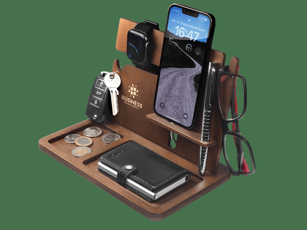 Logo trade corporate gifts picture of: Wooden organiser 2016121