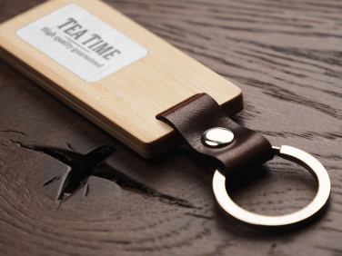 Logotrade promotional items photo of: Wooden keyring 1853292