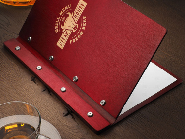Logo trade business gift photo of: Menu cover 1860121