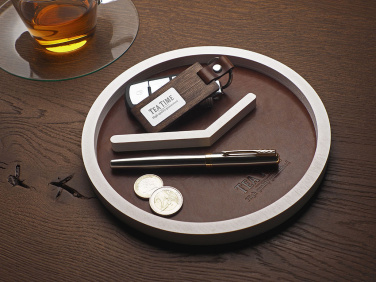 Logo trade advertising products image of: Wooden desk organiser 1851121