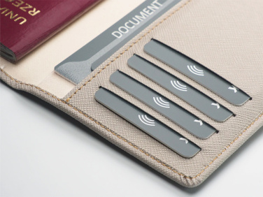 Logotrade advertising products photo of: RFID passport case 1301113