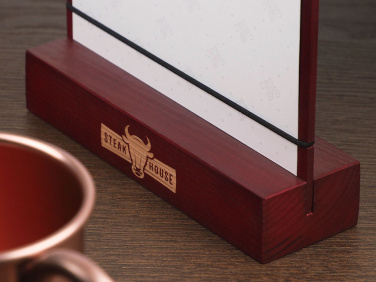 Logo trade advertising product photo of: Promo menu 1867121
