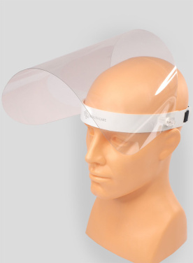 Logo trade corporate gift photo of: TEMIDA tilting face shield 1424162