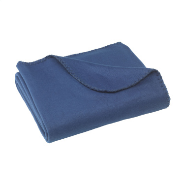 Logo trade corporate gift photo of: SuperSoft RPET (180 g/m²) fleece blanket