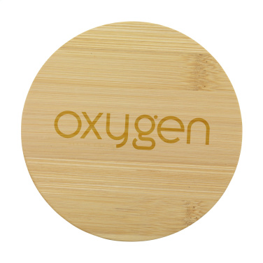 Logotrade business gifts photo of: Bamboo Coaster Set