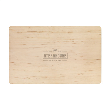 Logo trade promotional gifts image of: Alder Wood Cutting Board