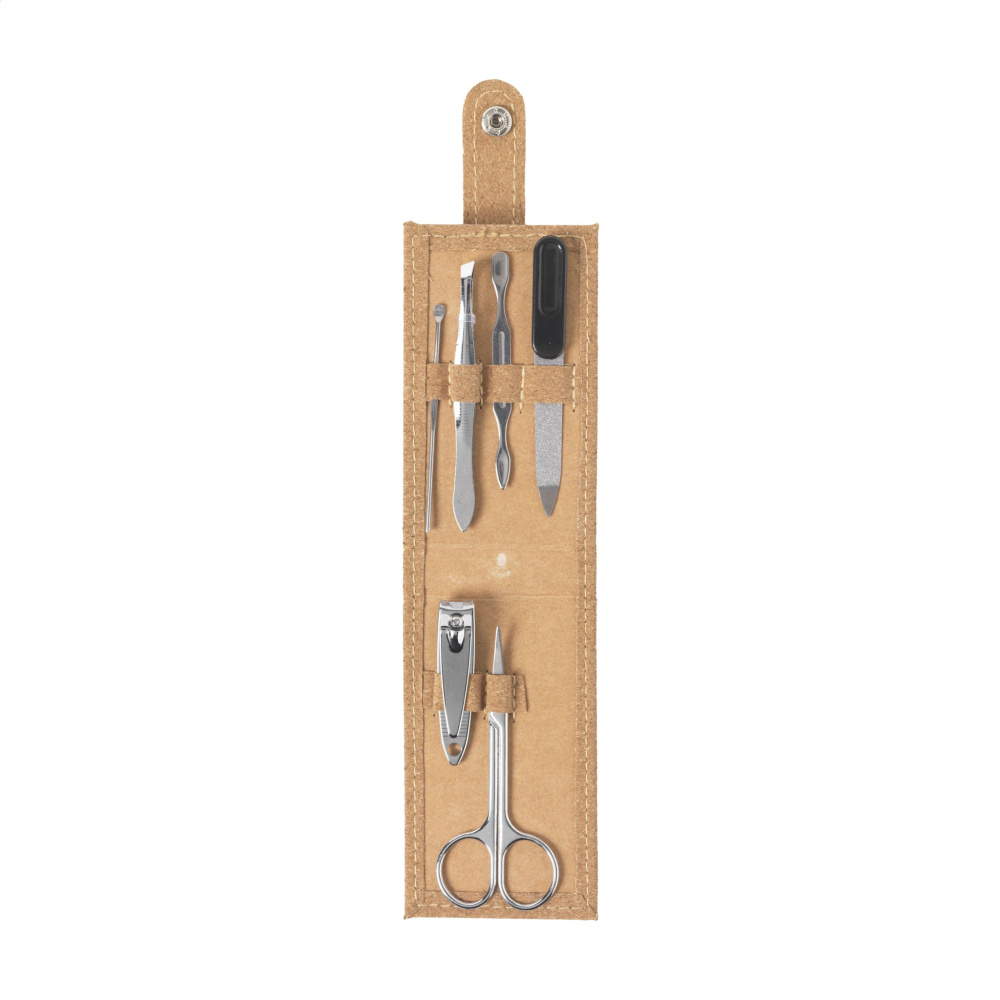 Logo trade promotional giveaway photo of: Cork Manicure Set