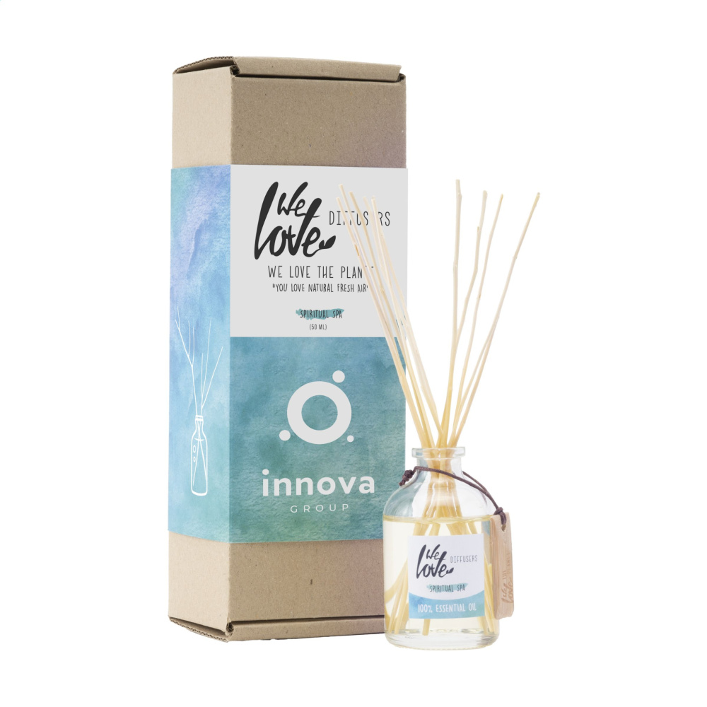 Logo trade promotional product photo of: We Love The Planet Diffuser Spiritual Spa 50 ml