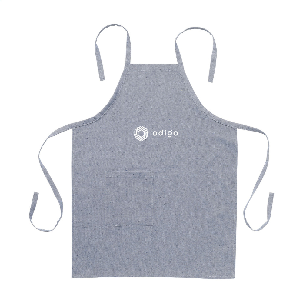 Logo trade promotional giveaways image of: Wolkat Taza Recycled Textile Apron