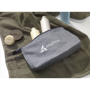 Logo trade advertising products image of: Wolkat Safi Recycled Textile Cosmetic Bag
