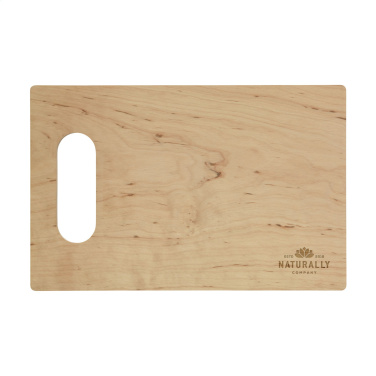 Logo trade promotional item photo of: Alder Wood Chopping Board Open Grip
