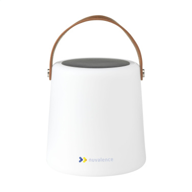 Logo trade promotional giveaways picture of: Wooosh Ziva Solar Lamp