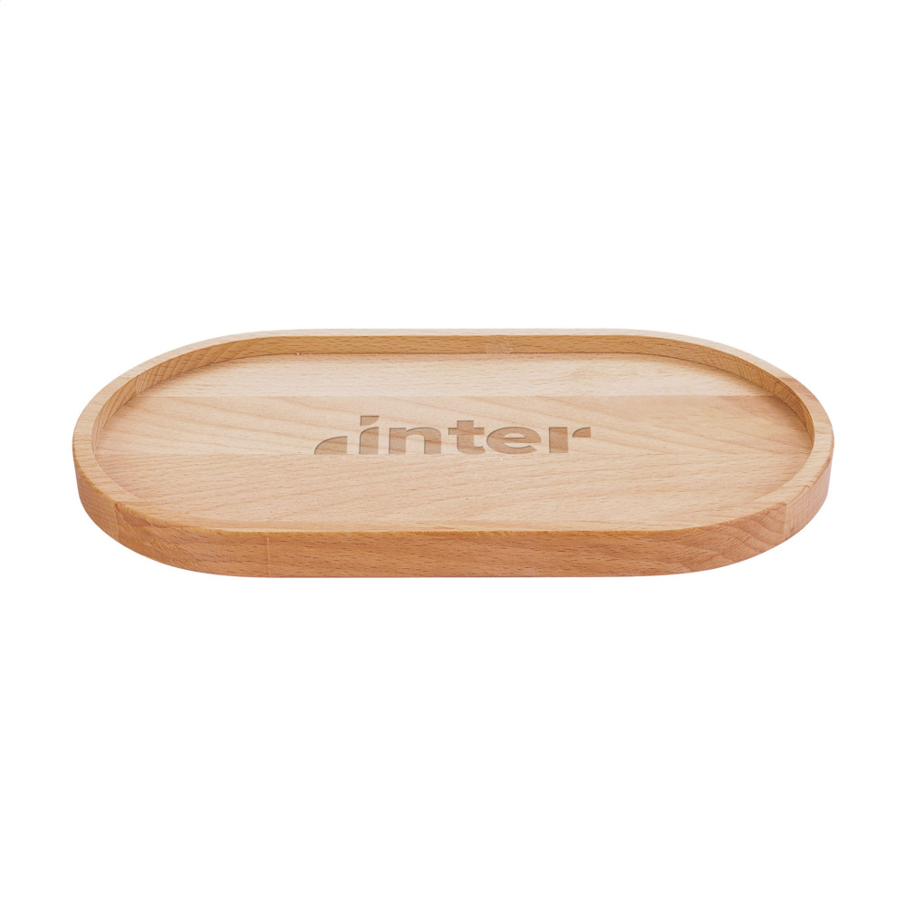 Logo trade promotional gifts image of: Harmony Serving Tray Oval