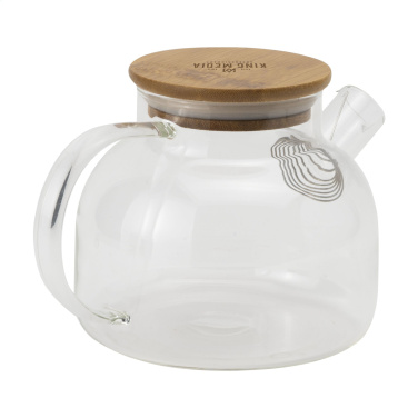 Logo trade promotional merchandise photo of: Teatime Glass Teapot