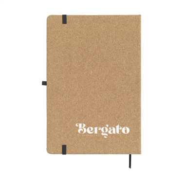 Logo trade corporate gifts picture of: CorkNote A5 Paper notebook