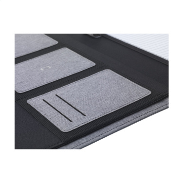 Logo trade corporate gift photo of: Quest Portfolio RCS RPET A4  document folder