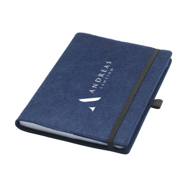 Logotrade promotional giveaway picture of: Felty GRS RPET Paper Notebook A5
