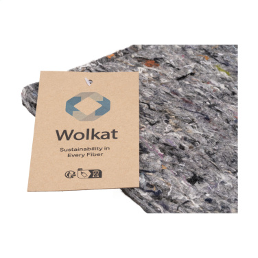 Logo trade corporate gift photo of: Wolkat Tangier Recycled Textile Mousepad