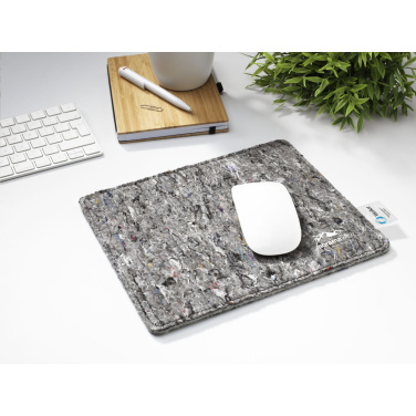 Logotrade advertising product picture of: Wolkat Tangier Recycled Textile Mousepad