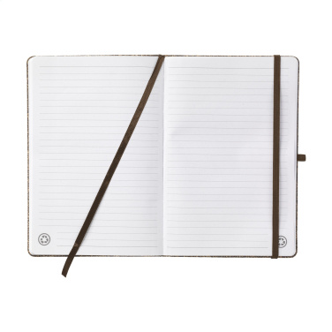 Logotrade advertising product picture of: CoffeeGround Cork Paper Notebook A5