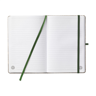 Logo trade promotional products image of: TeaGround Cork Paper Notebook A5