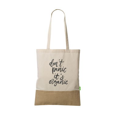 Logo trade promotional products image of: Combi Organic Shopper (160 g/m²) bag