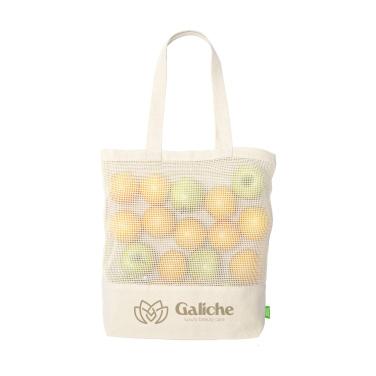 Logotrade promotional gifts photo of: Natura Organic Mesh Shopper (180 g/m²) shopping bag