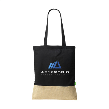 Logotrade business gifts photo of: Combi Organic Shopper (160 g/m²) bag