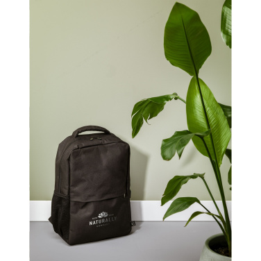 Logo trade advertising products picture of: Finley GRS RPET Laptop Backpack