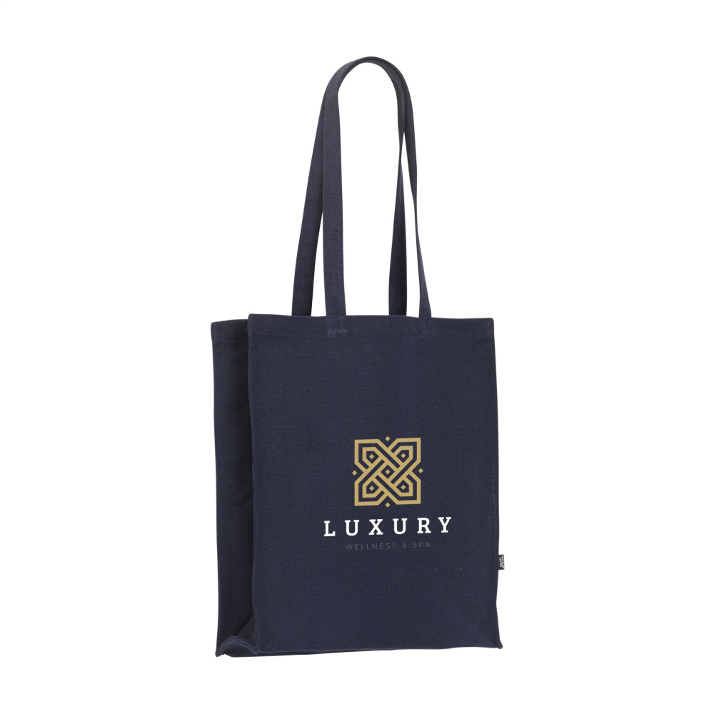 Logo trade corporate gifts picture of: Solid Bag Colour GRS Recycled Canvas (340 g/m²)