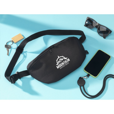 Logotrade advertising products photo of: Huckle Belt Bag GRS RPET waist bag