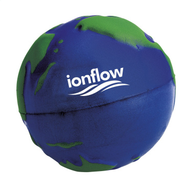 Logotrade promotional product picture of: StressGlobe Ø 6.5cm stressball