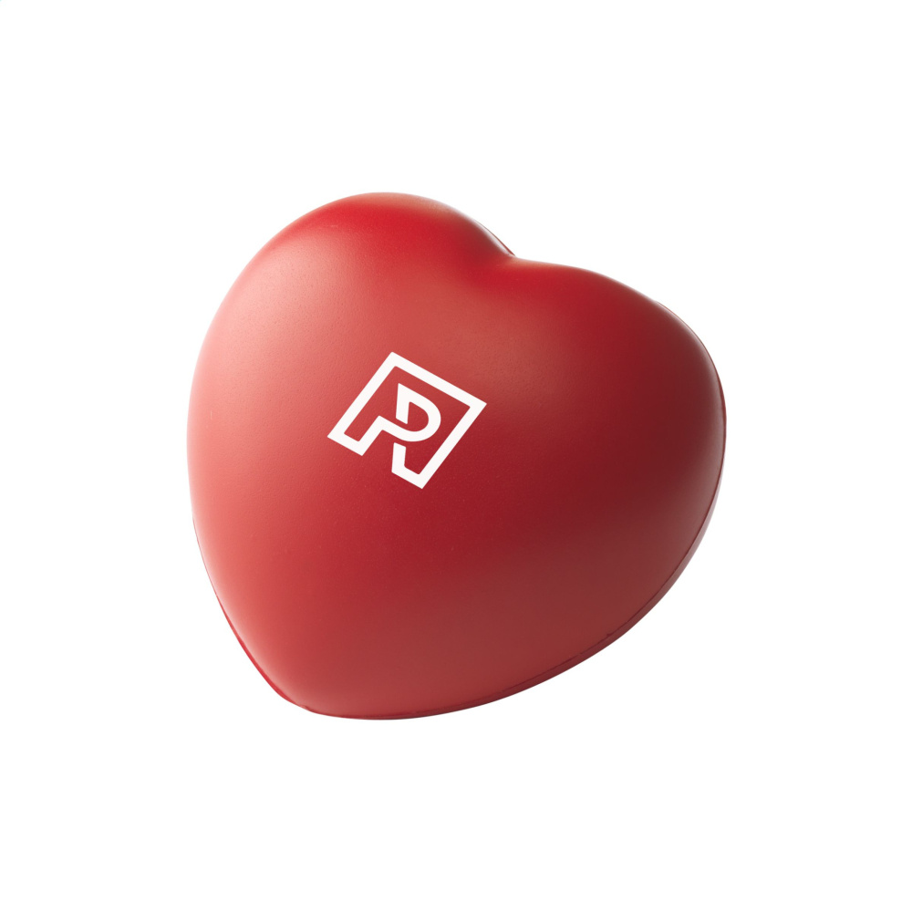 Logo trade corporate gift photo of: Anti Stress Heart stress ball
