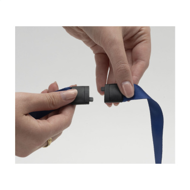 Logo trade promotional giveaways picture of: Lanyard Sublimation Safety RPET 2 cm lanyard