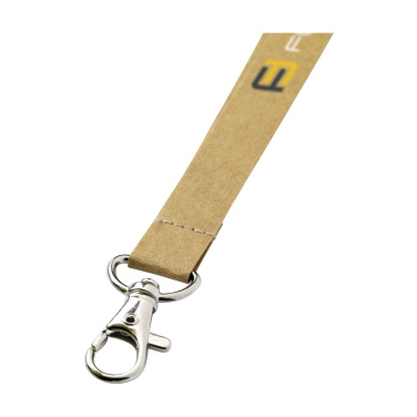 Logo trade advertising products image of: Lanyard Paper 1,5 cm keycord
