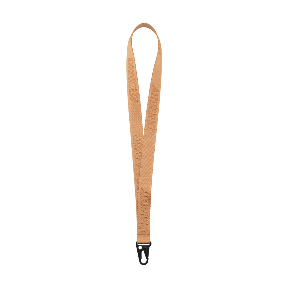 Logo trade promotional gifts image of: Lanyard Deep Woven 25 mm keycord