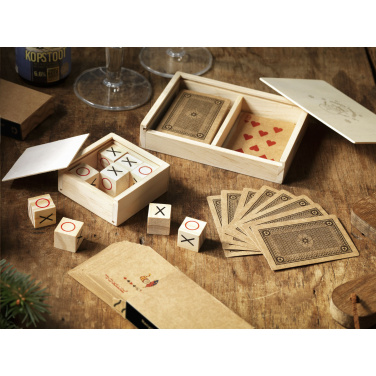 Logo trade business gift photo of: Recycled Playing Cards Double X-Mas
