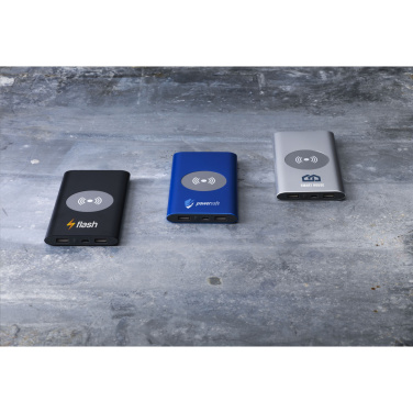 Logotrade promotional products photo of: Aluminium 8000 Wireless Powerbank wireless charger